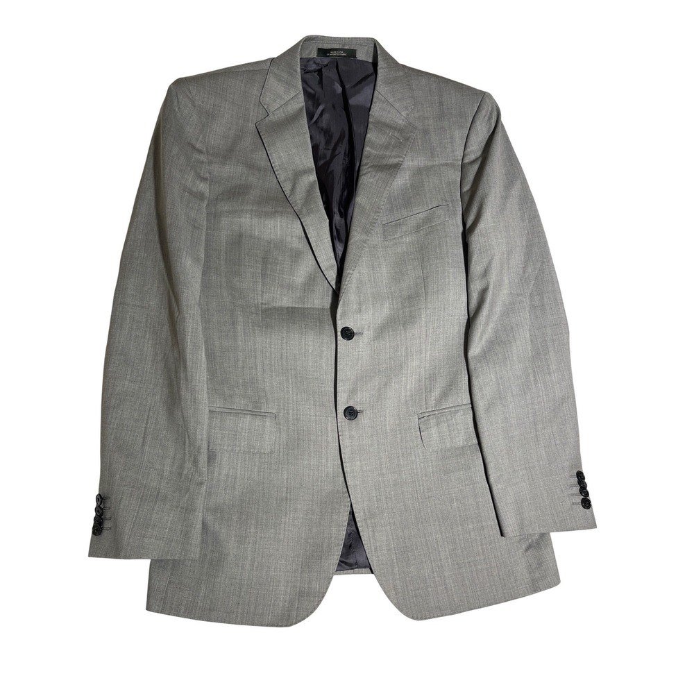 Saks Fifth Avenue Ermenegildo Zegna 100% Wool 2 Button Blazer Sport Coat USA